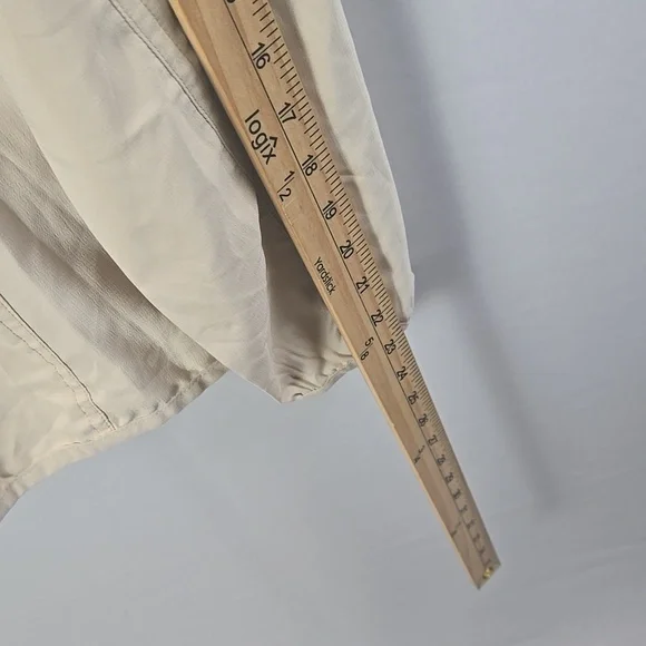 Coolibar Arcadian Packable Sunblock Jacket Beige Sz M NWT UPF 50+ Lightweight - Picture 7 of 10